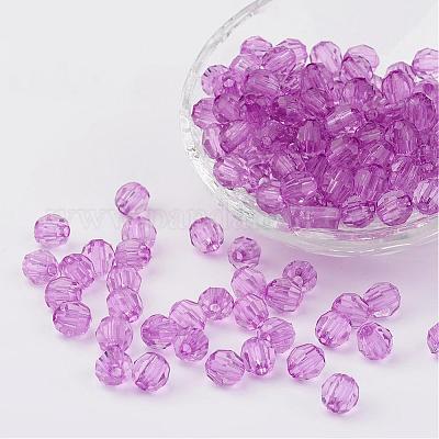 Transparente Acryl Perlen&nbsp;DB8mmC-06-1
