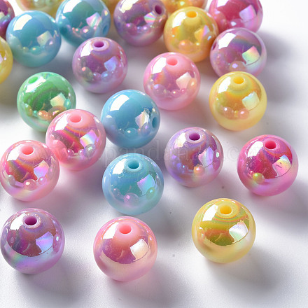 Perles acryliques opaques MACR-S370-D16mm-M1-1