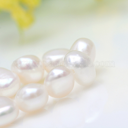 Brins de perles de culture d'eau douce naturelles X-PEAR-R016-16C-1