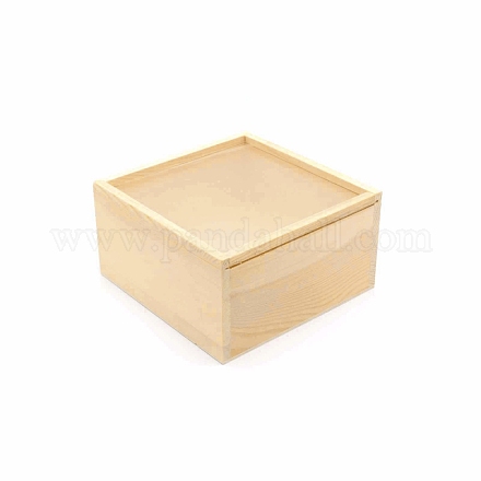 Деревянные ящики для хранения WOOD-WH0025-29B-1