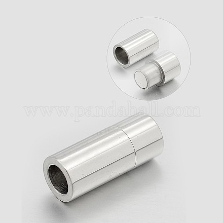 Column 304 Stainless Steel Magnetic Clasps STAS-N061-50-1