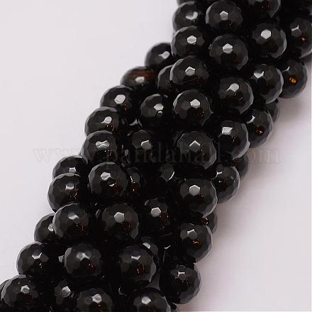 Natural Agate Bead Strands G-G882-10mm-A06-1