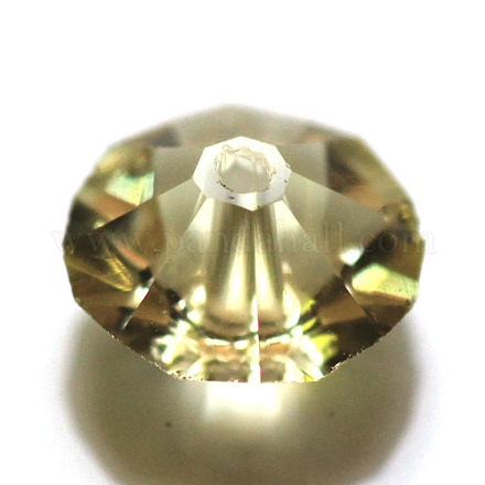 Abalorios de cristal austriaco de imitación SWAR-F061-4x8mm-09-1