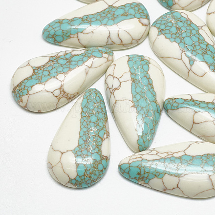 Synthetic Turquoise Cabochons TURQ-S290-51A-01-1