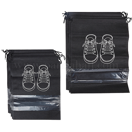 WADORN 10pcs Shoe Bags for Travel ABAG-WR0001-01B-1