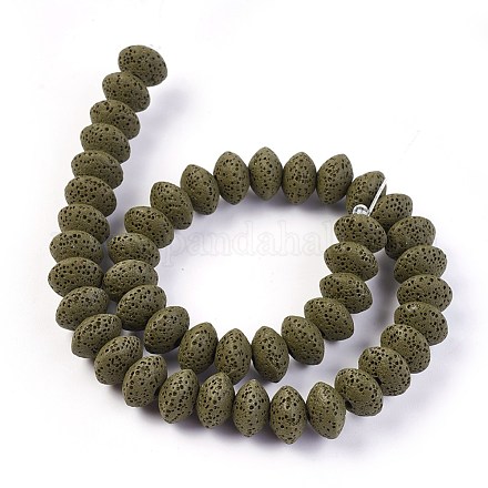 Natural Lava Rock Beads Strands G-I220-17A-03-1