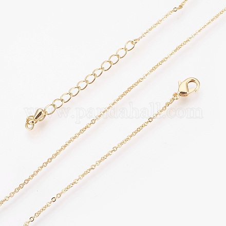 Латунные кабельные цепи ожерелья MAK-P011-01G-1