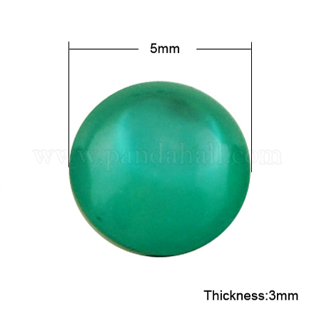 Resin Cabochons CRES-R062-5mm-7-1