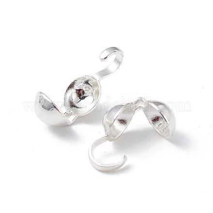 Bouts de perle en laiton KK-B067-05S-1