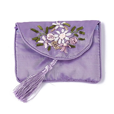 Embroidery Cloth Zip Pouches ABAG-O002A-06-1
