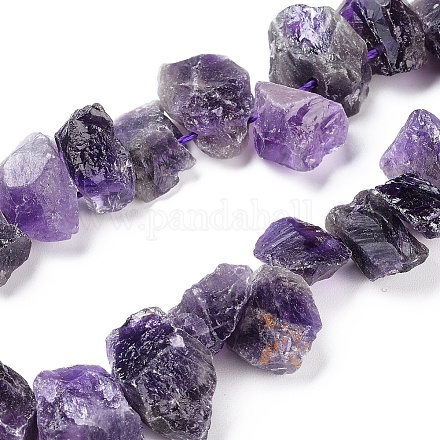 Natural Amethyst Beads Strands G-I283-D04-1