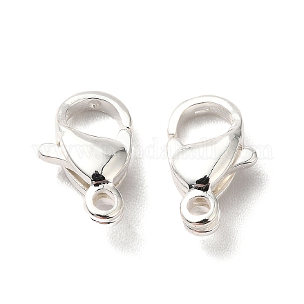 304 Stainless Steel Lobster Claw Clasps X-STAS-R120-02B-S-1