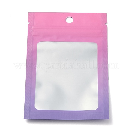 Bolsa de plástico con cierre de cremallera OPP-H001-01A-08-1