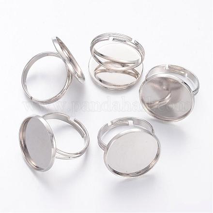 Componenti di anello in ottone KK-J110-18mm-N-1