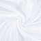 Polyester Fabric, DIY Crafts Supplies, White, 1520x0.1mm, 5m/pc