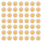Silicone Beads, Round, Goldenrod, 14.5mm, Hole: 2.5mm