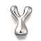 304 Stainless Steel Pendants, Letter Charm, Anti-Tarnish, Letter Y, 22x15x7mm, Hole: 3.5x2.2mm
