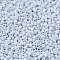 MIYUKI Delica Beads, Cylinder, Japanese Seed Beads, 11/0, (DB0209) Opaque Light Gray Luster, 1.3x1.6mm, Hole: 0.8mm, about 20000pcs/bag, 100g/bag
