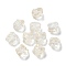 Baking Painted Transparent Glass Beads, Gradient Color, Lion, Light Yellow, 11.5x11x9.5mm, Hole: 1.2mm