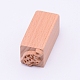 Timbres en bois&nbsp;DIY-WH0189-61H-2