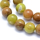 Chapelets de perles en opale jaune naturelle G-L552H-08C-2