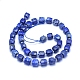 Chapelets de perles en lapis-lazuli naturel G-L552D-03A-3