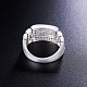 SHEGRACE 925 Sterling Silver Finger Ring JR538A-03-4