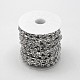 Vacuum Plating Silver Color Plated Brass Rhinestone Cup Strass Chains KK-M131-08-2