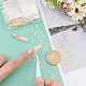 PandaHall Elite About 1200Pcs 12 Style Alloy Cabochons FIND-PH0006-94-3