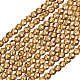 Beebeecraft – brins de perles d'hématite synthétiques non magnétiques G-BBC0001-30-1