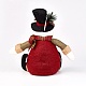 Sentada postura mesa muñeca decoración de navidad AJEW-E031-B01-2