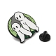 Spille smaltate fantasma divertenti di Halloween JEWB-P030-B03-3
