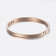 304 Stainless Steel Polished Bangles BJEW-F305-23RG-3