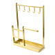 Rectangle Iron Jewelry Display Stands ODIS-F001-01G-3