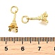 Латунные подвески KK-N0108-07G-01-RS-3