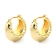 Boucles d'oreilles créoles croissant de lune en laiton placage rack pour femmes EJEW-Q780-02G-1