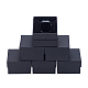 Cajas de joyas de cartulina de papel kraft CBOX-WH0003-04-1