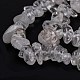Granos de cristal de cuarzo natural hebras G-G011-03-2