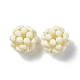 Perles tissées à la main en plastique KY-P015-04-2