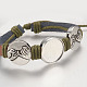 Genuine Cowhide Bracelet Making MAK-I007-11AS-C-2
