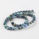 Natural Chrysocolla Beads Strands G-P358-06-8mm-2