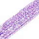 Synthetic Moonstone Beads Strands G-E573-02A-11-1