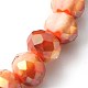 Handmade Millefiori Glass Beads Strands LK-E003-1J-1