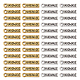 Fingerinspire 160 Stück handgefertigter Charm-Anhänger in Antik-Silber und Gold FIND-FG0002-41-1