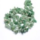 Verde naturale perline avventurina fili G-O049-A-54-2