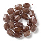 Natürlichen Erdbeere Quarzperlen Stränge G-C105-A04-01-3