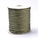 Braided Korean Waxed Polyester Cords YC-T002-0.5mm-110-1