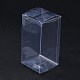 Прямоугольная прозрачная пластиковая коробка из пвх подарочная упаковка CON-F013-01G-1