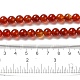 Chapelets de perles d'agate naturelle G-G390-8mm-03-2