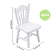 Mini chaise en bois AJEW-WH0251-38-4